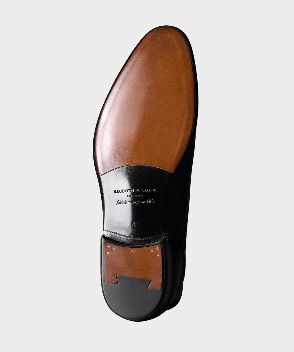 Todd Snyder Baudoin & Lange Leather Grand Fleurus Penny Loafer - Dark Brown