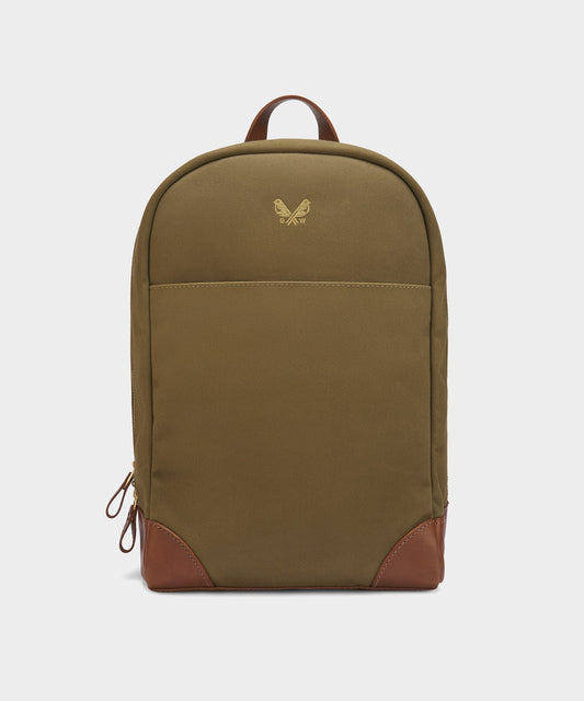 Todd Snyder Bennett Winch Canvas Backpack - Olive