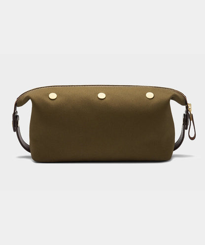 Todd Snyder Bennett Winch Canvas Washbag - Olive