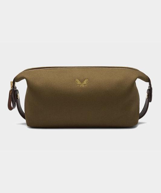 Todd Snyder Bennett Winch Canvas Washbag - Olive