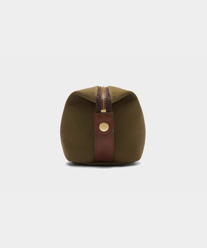 Todd Snyder Bennett Winch Canvas Washbag - Olive