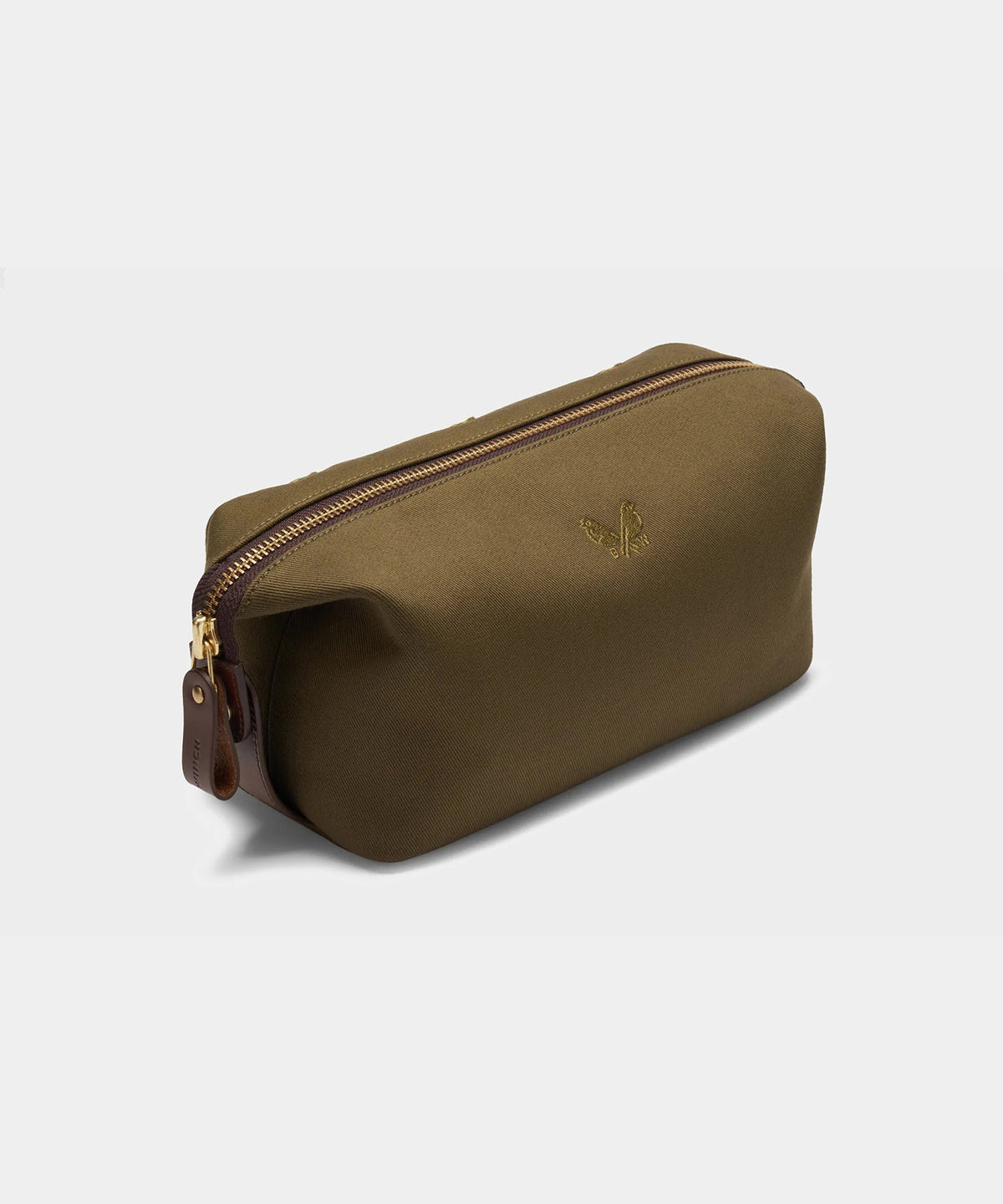 Todd Snyder Bennett Winch Canvas Washbag - Olive