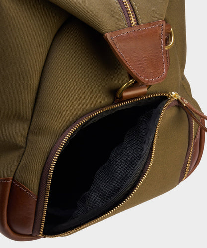Todd Snyder Bennett Winch Canvas Weekender - Olive