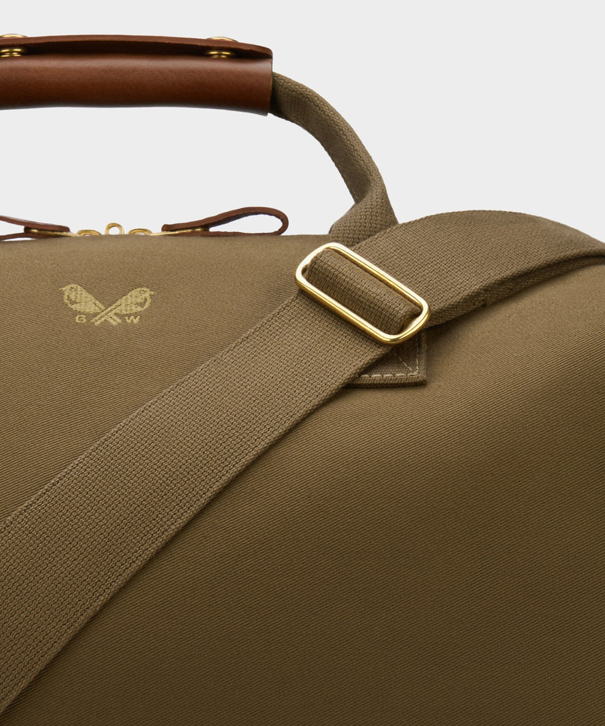 Todd Snyder Bennett Winch Canvas Weekender - Olive
