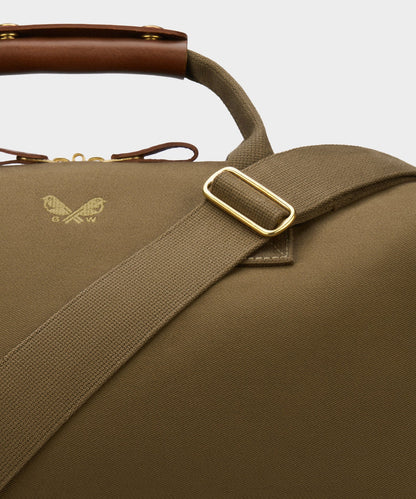 Todd Snyder Bennett Winch Canvas Weekender - Olive