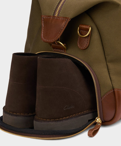 Todd Snyder Bennett Winch Canvas Weekender - Olive