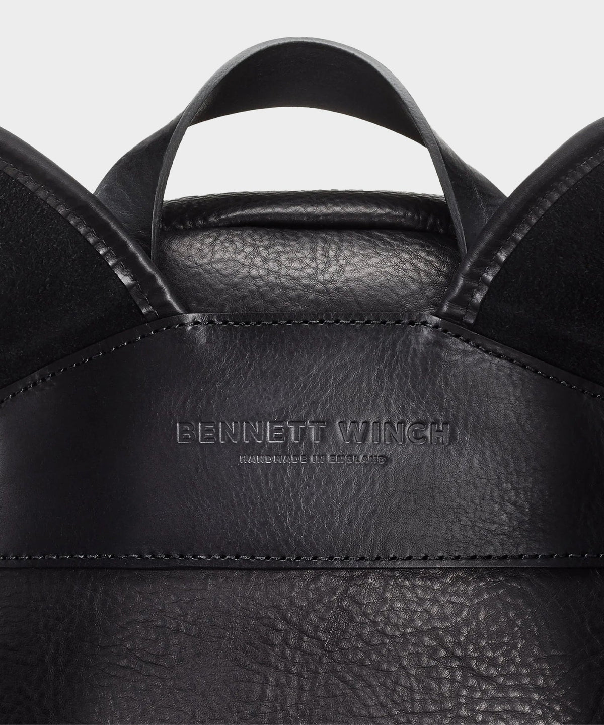 Todd Snyder Bennett Winch Leather Backpack - Black