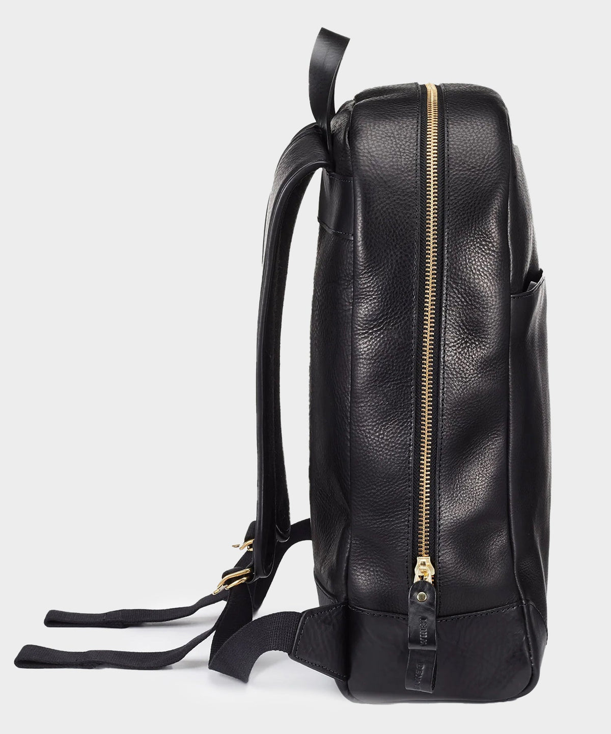 Todd Snyder Bennett Winch Leather Backpack - Black
