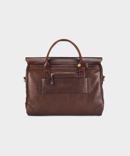 Todd Snyder Bennett Winch Leather Brief - Brown