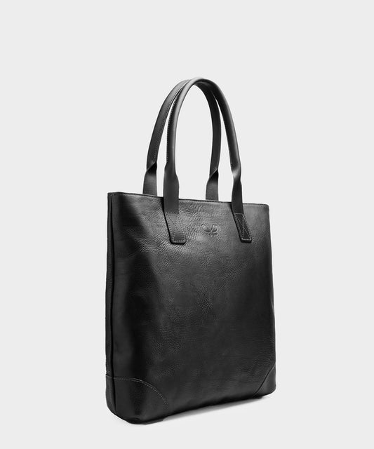 Todd Snyder Bennett Winch Leather Tote - Black