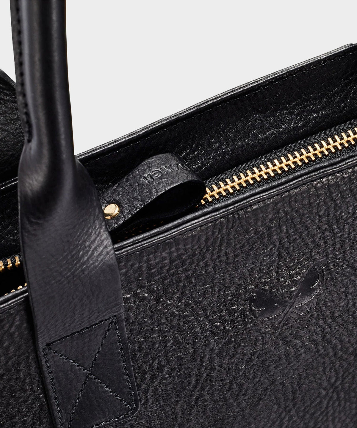 Todd Snyder Bennett Winch Leather Tote - Black