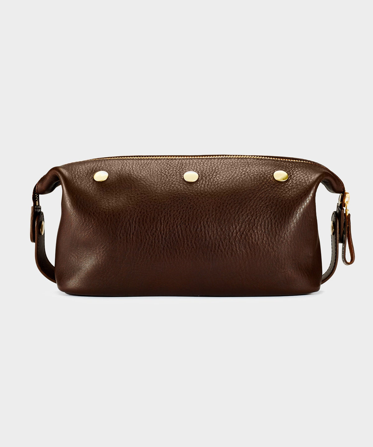 Todd Snyder Bennett Winch Leather Washbag - Brown