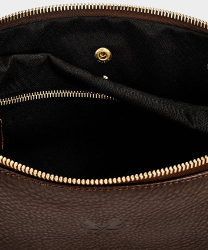 Todd Snyder Bennett Winch Leather Washbag - Brown