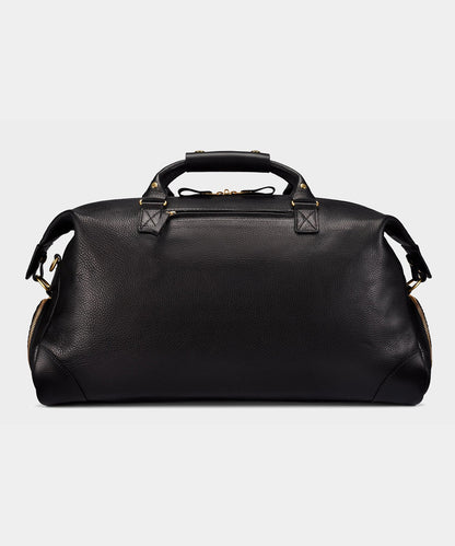Todd Snyder Bennett Winch Leather Weekender - Black