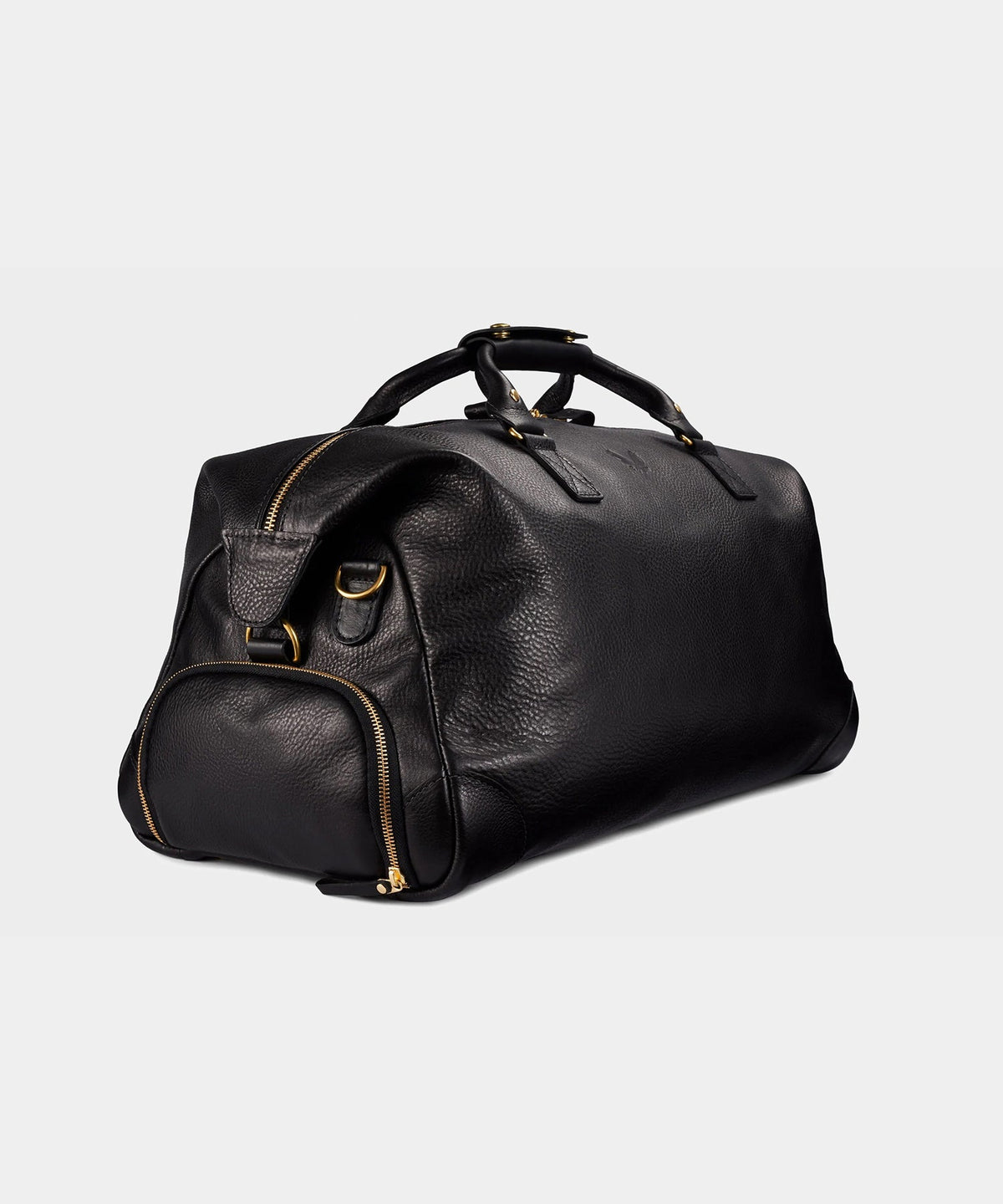 Todd Snyder Bennett Winch Leather Weekender - Black