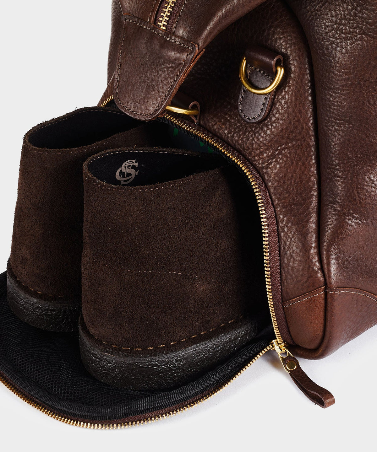 Todd Snyder Bennett Winch Leather Weekender - Brown
