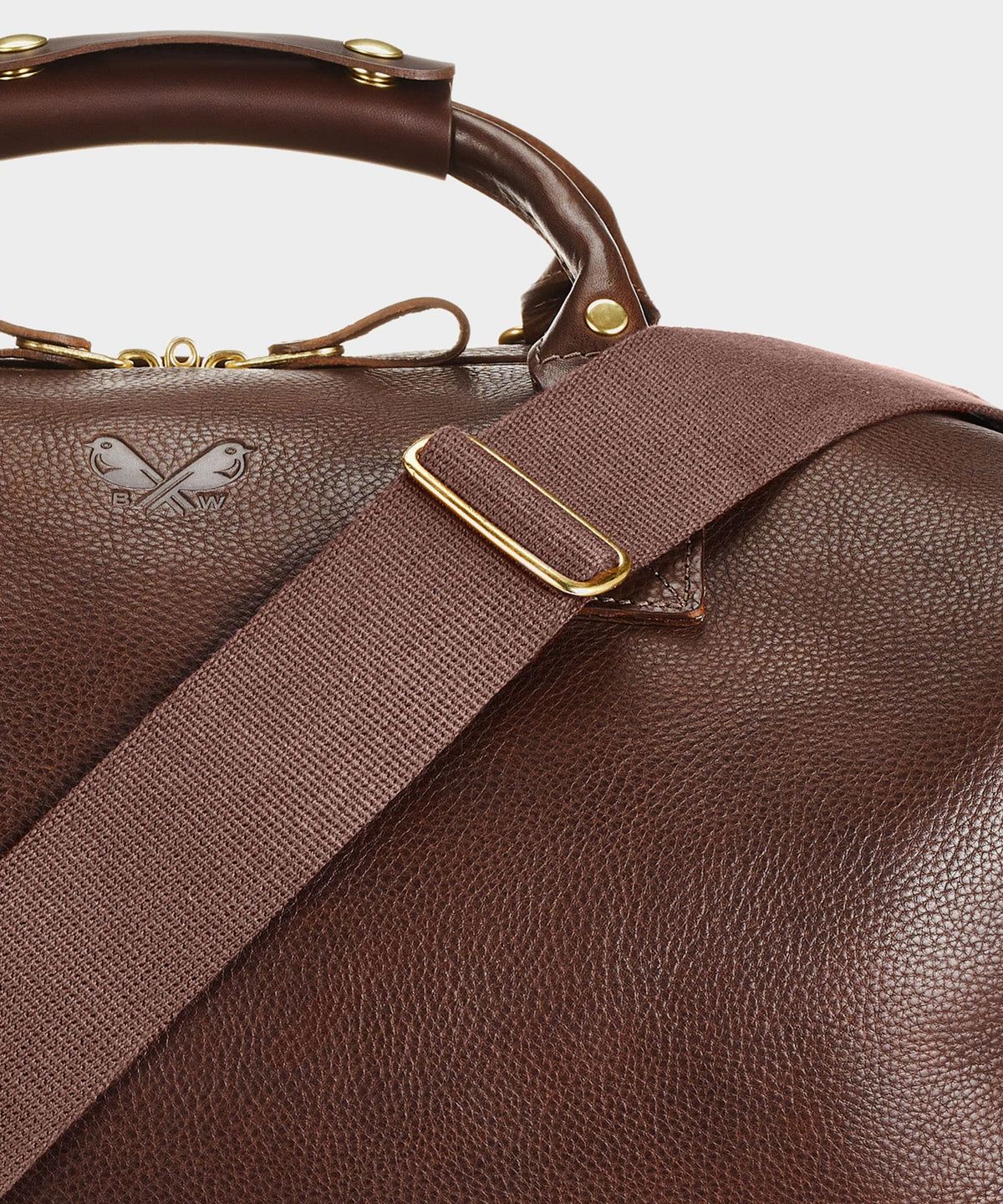 Todd Snyder Bennett Winch Leather Weekender - Brown