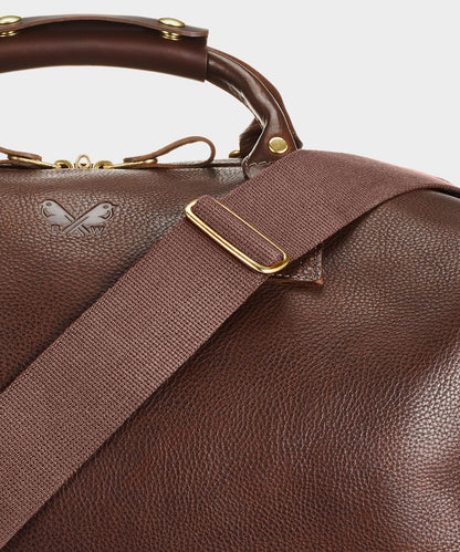 Todd Snyder Bennett Winch Leather Weekender - Brown