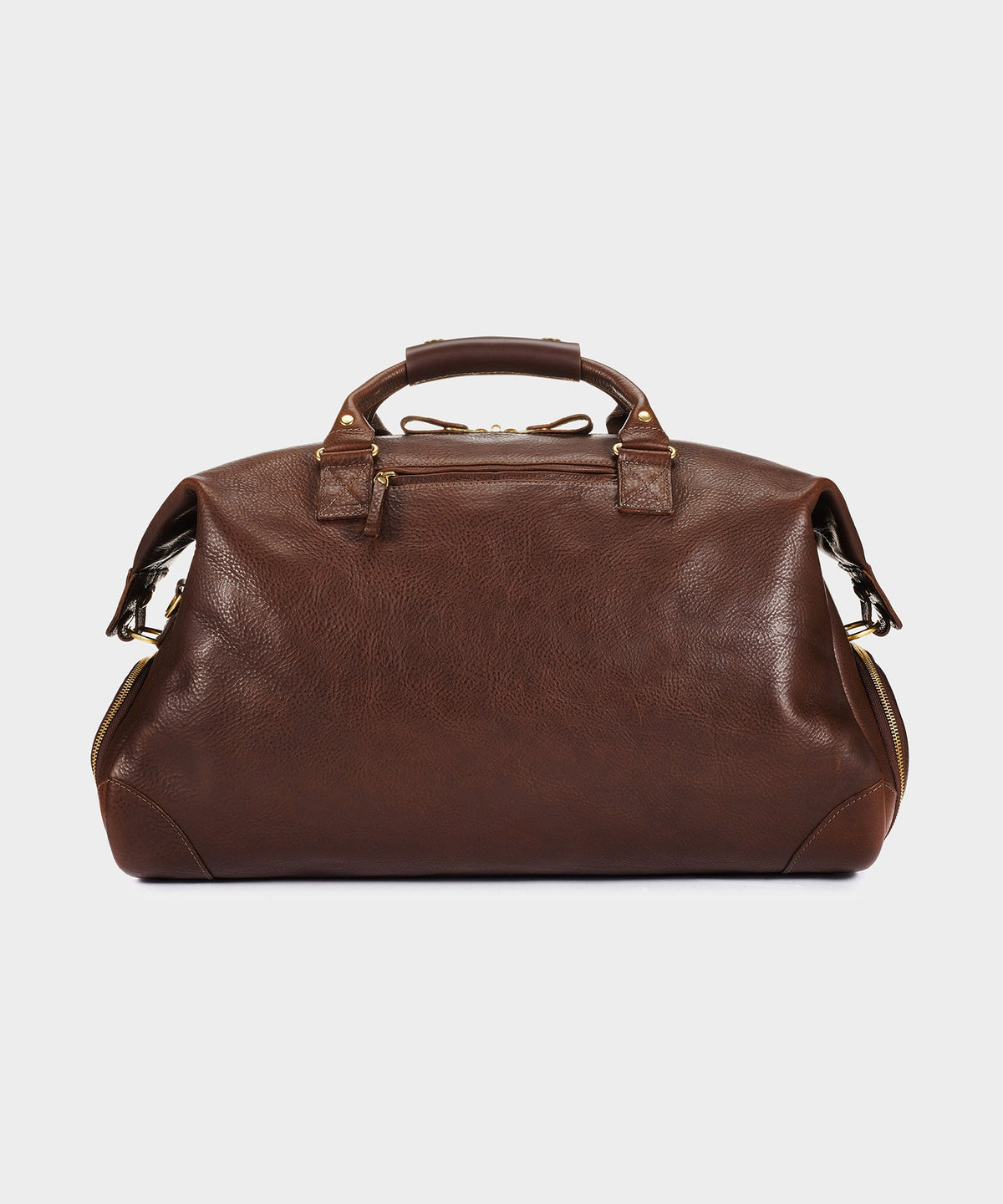 Todd Snyder Bennett Winch Leather Weekender - Brown