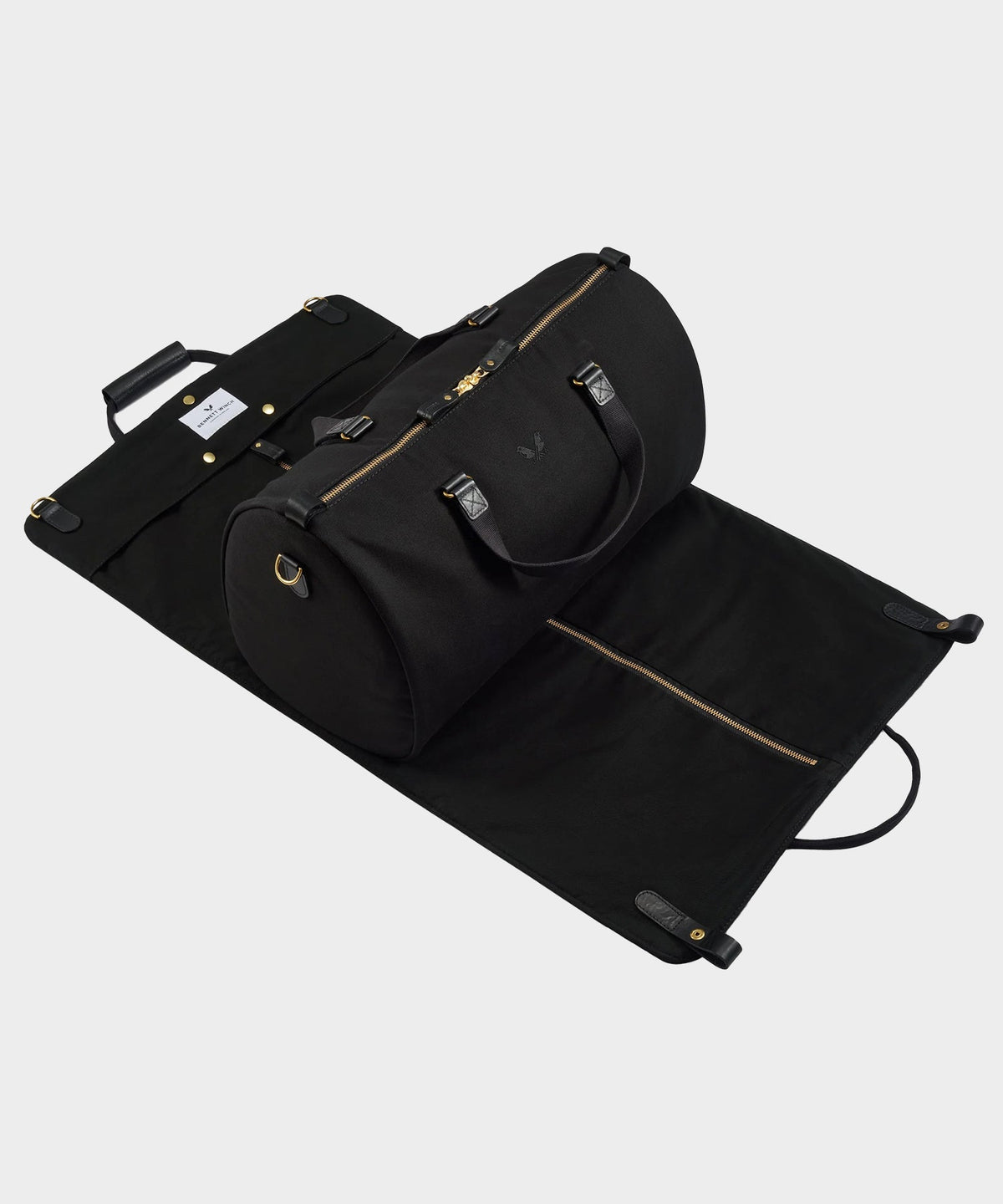 Todd Snyder Bennett Winch Canvas Suit Carrier Holdall - Black