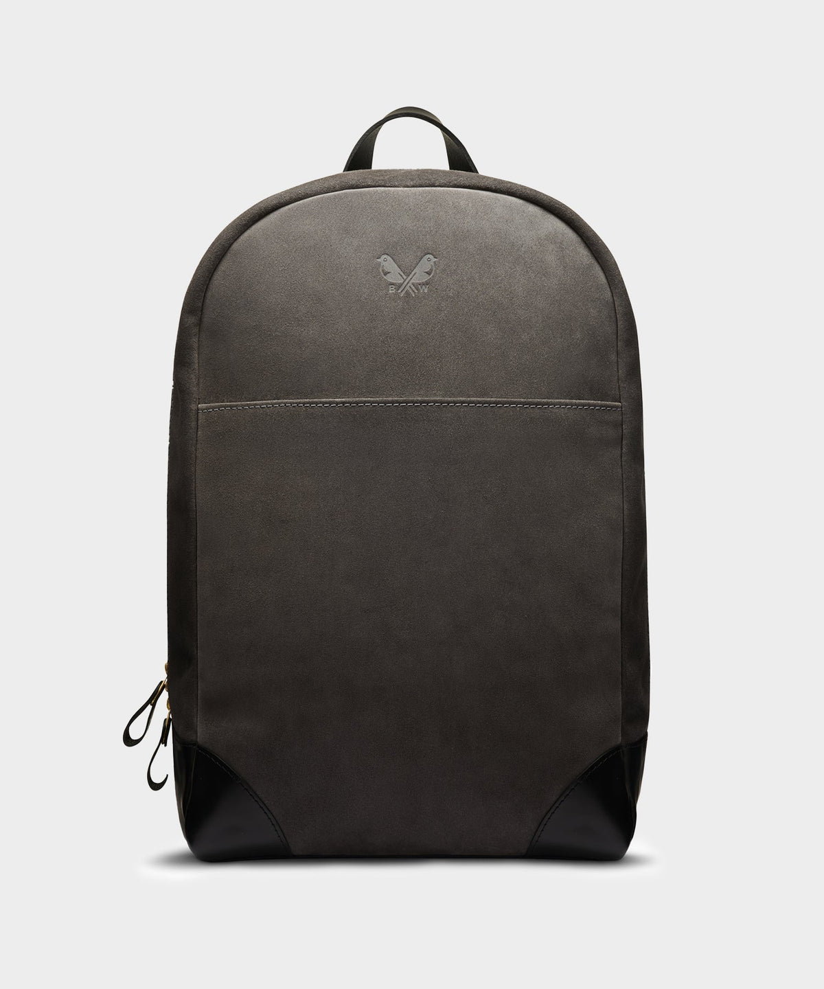 Todd Snyder Bennett Winch Suede Backpack - Grey
