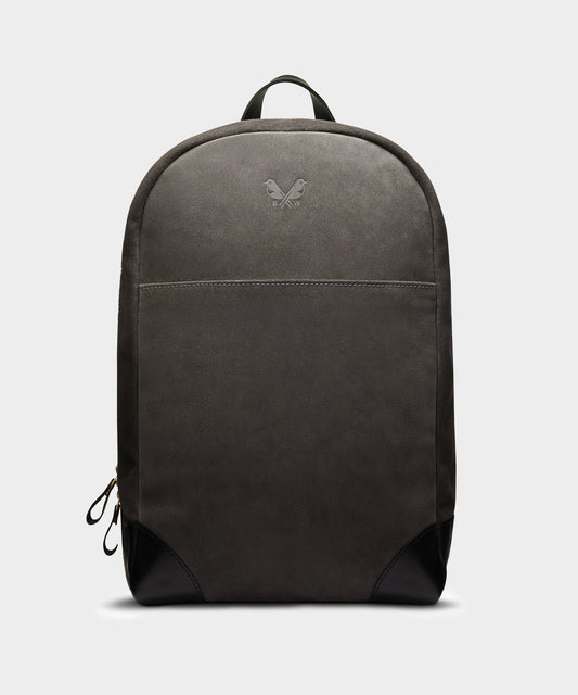Todd Snyder Bennett Winch Suede Backpack - Grey