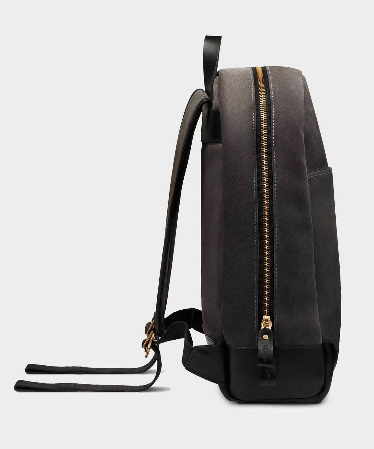 Todd Snyder Bennett Winch Suede Backpack - Grey