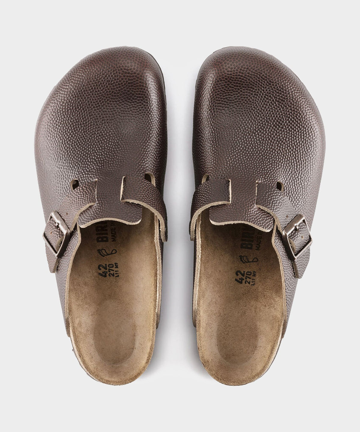 Todd Snyder Birkenstock Boston Grip - Dark Brown