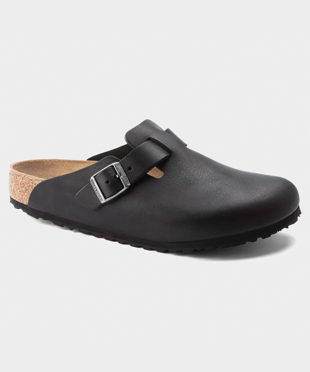 Todd Snyder Birkenstock Boston Leather Grip Clog - Black