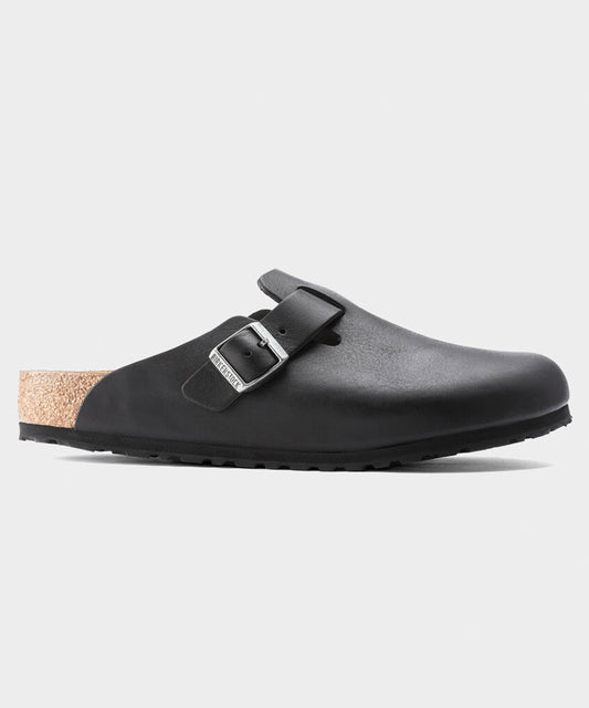 Todd Snyder Birkenstock Boston Leather Grip Clog - Black