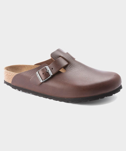 Todd Snyder Birkenstock Boston Leather Grip Clog - Brown