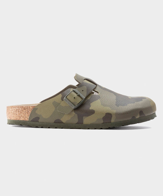 Todd Snyder Birkenstock Boston Olive Camo Print - Olive Camo Print
