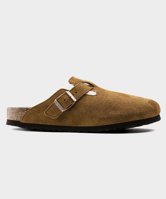 Todd Snyder Birkenstock Boston Shearling Mule - Mink