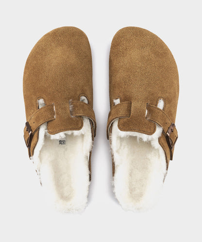 Todd Snyder Birkenstock Boston Shearling Mule - Mink