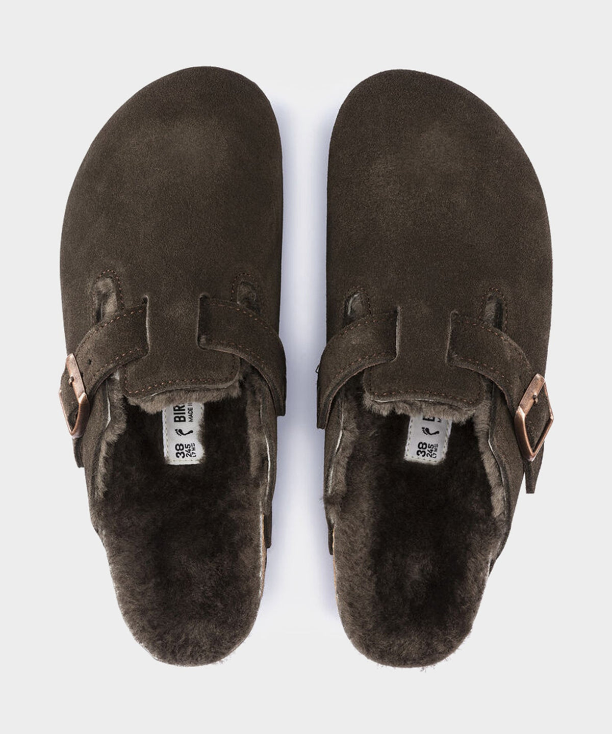 Todd Snyder Birkenstock Boston Shearling - Mocha