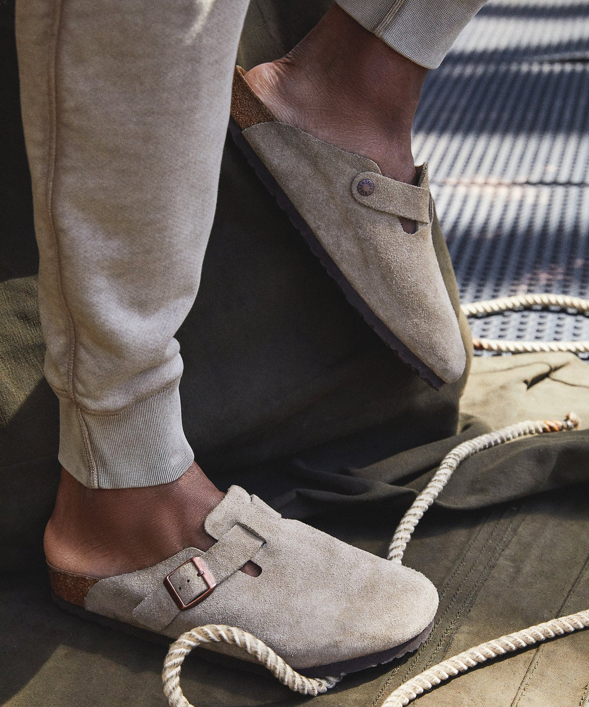 Todd Snyder Birkenstock Boston Clog - Taupe