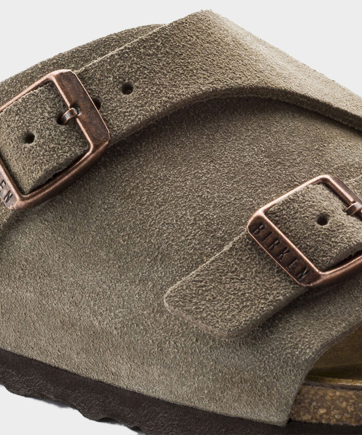 Todd Snyder Birkenstock Zurich Suede Sandal - Taupe