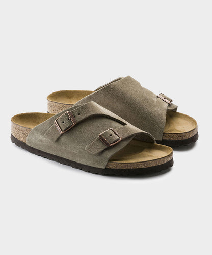 Todd Snyder Birkenstock Zurich Suede Sandal - Taupe