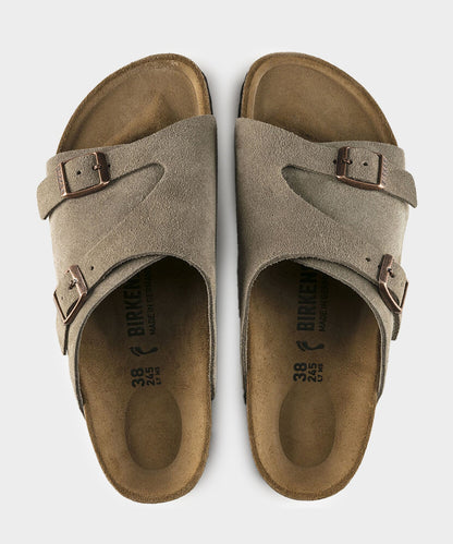 Todd Snyder Birkenstock Zurich Suede Sandal - Taupe