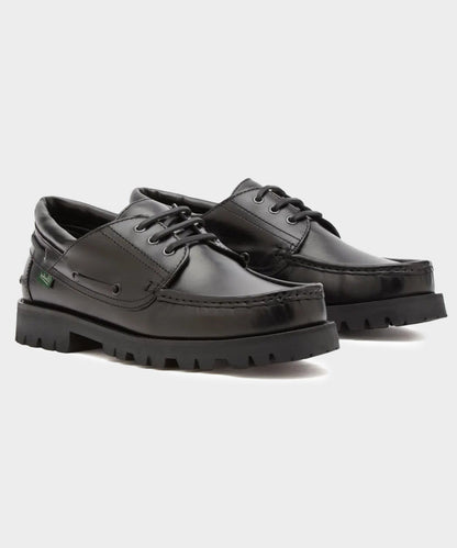 Todd Snyder Paraboot Briac Lug Boat Shoe - Black