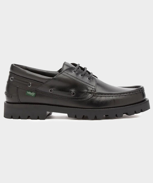 Todd Snyder Paraboot Briac Lug Boat Shoe - Black