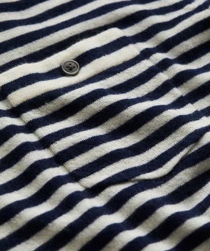 Todd Snyder Premium Cashmere Pocket Tee - Navy