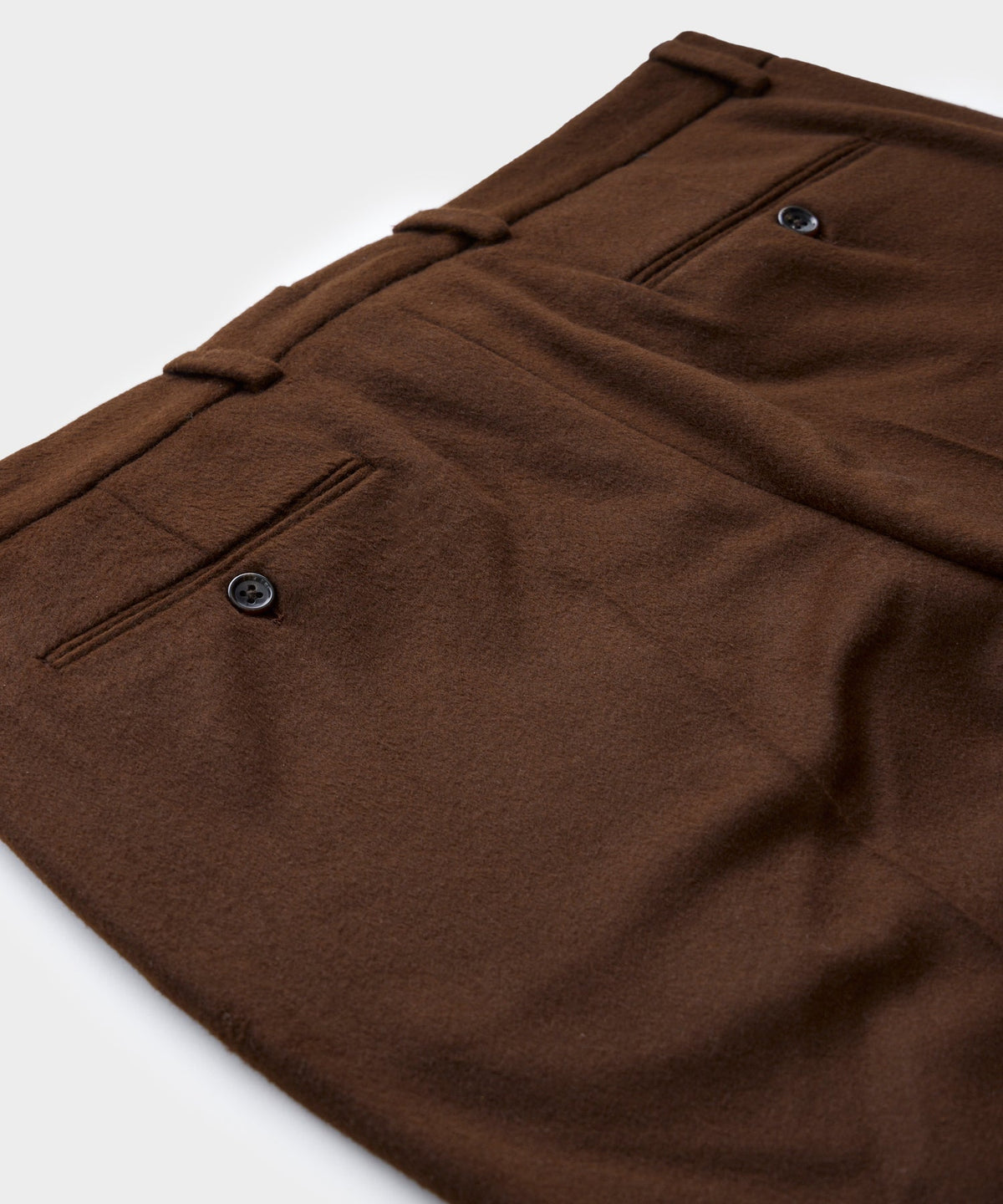 Todd Snyder Italian Cashmere Sutton Trouser - Chocolate