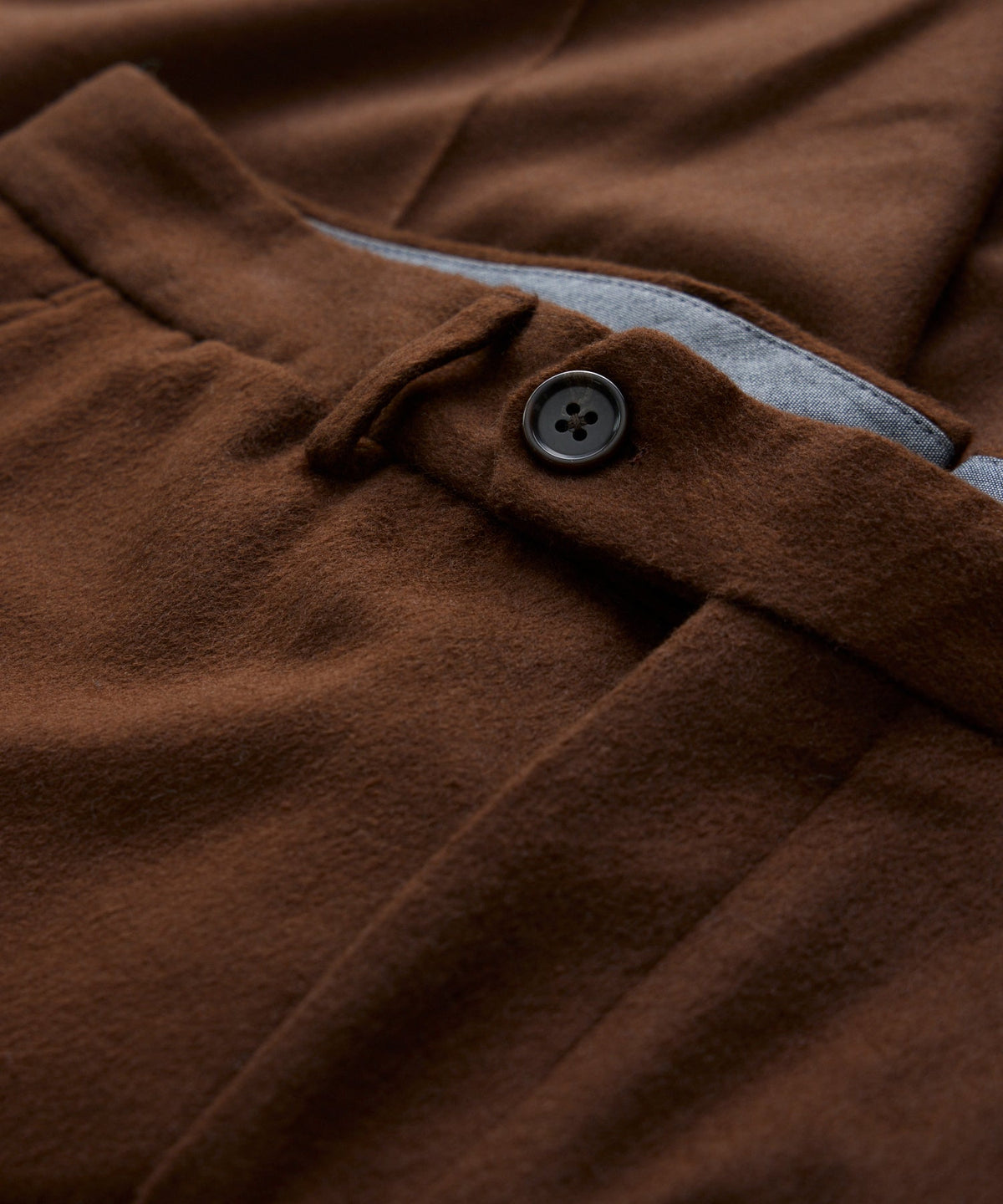 Todd Snyder Italian Cashmere Sutton Trouser - Chocolate