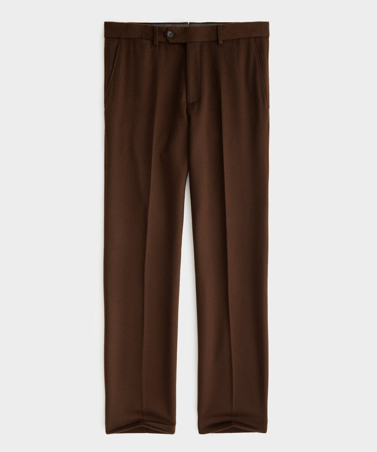 Todd Snyder Italian Cashmere Sutton Trouser - Chocolate