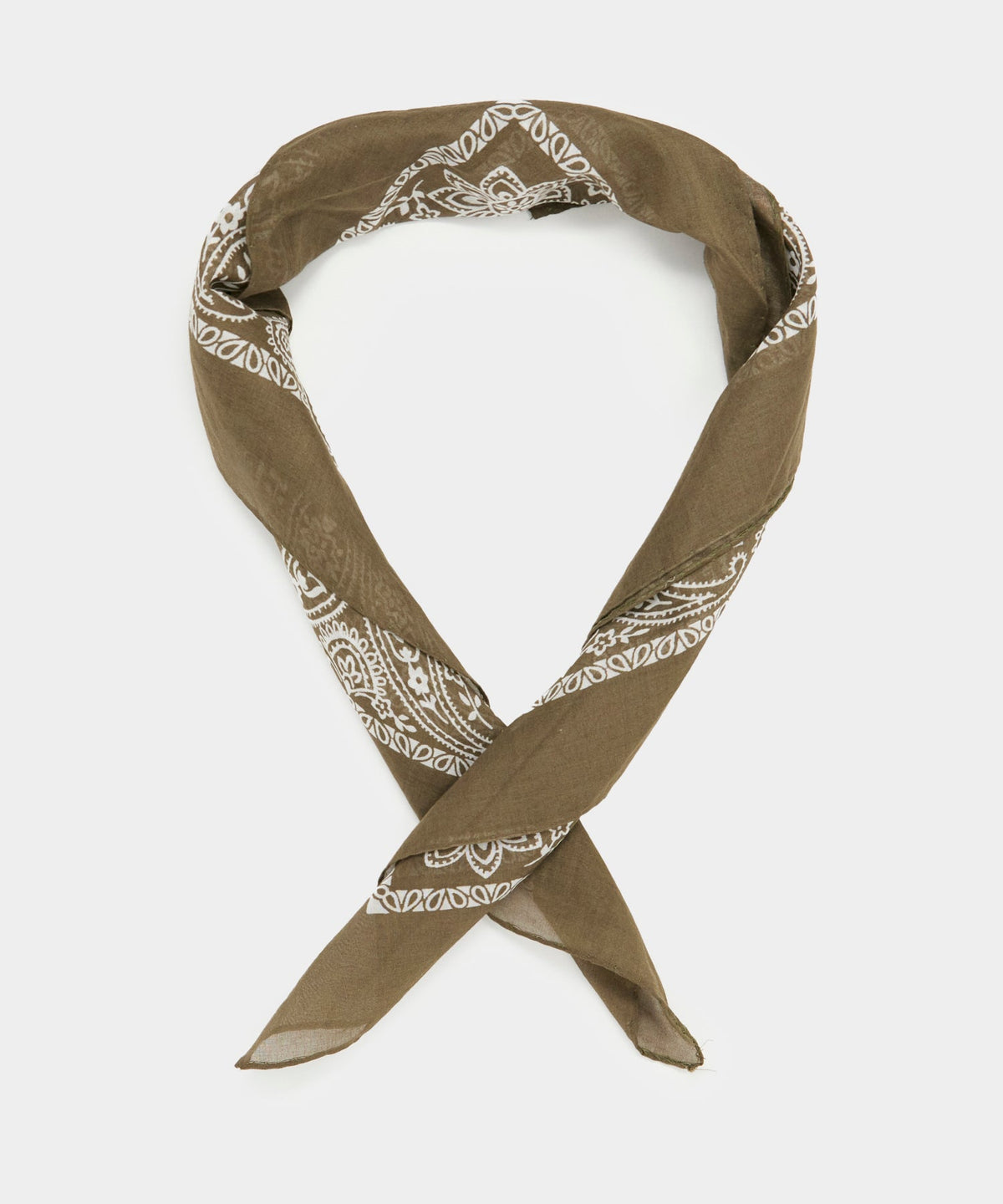 Todd Snyder Cotton Bandana Neckerchief - Brown