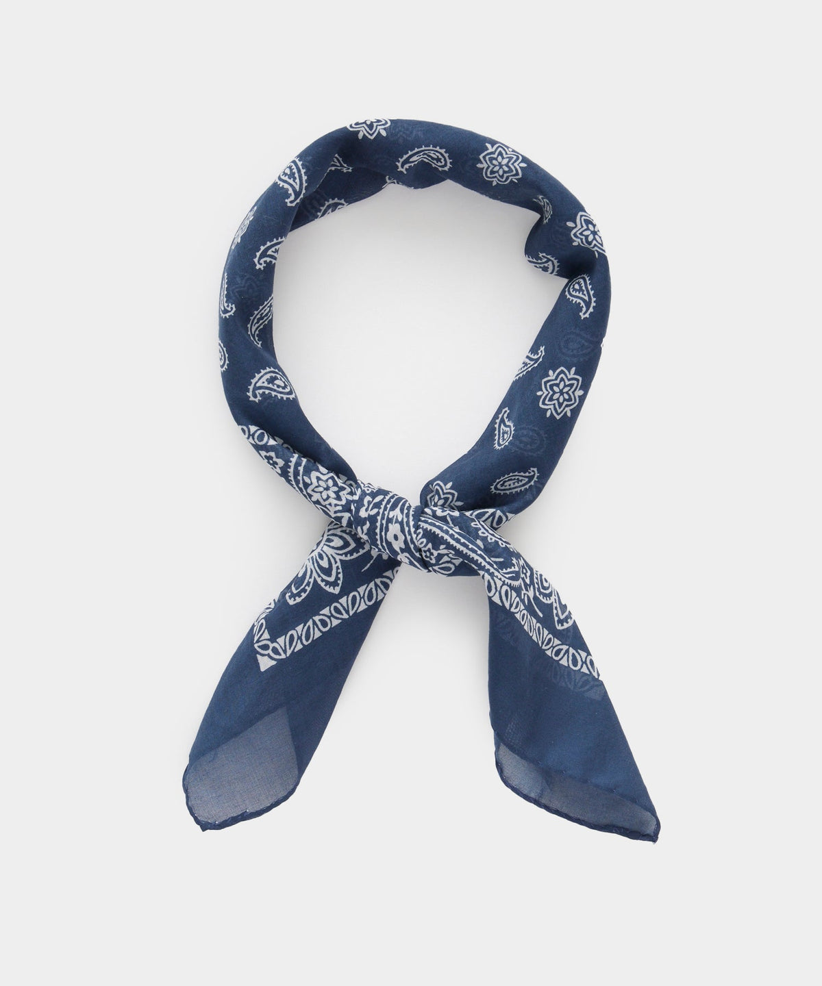 Todd Snyder Cotton Bandana Neckerchief - Navy