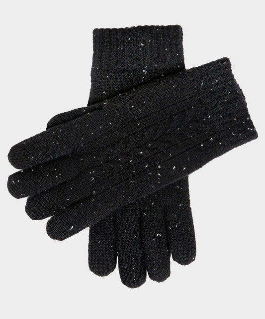 Todd Snyder Dents Lacock Donegal Glove - Black