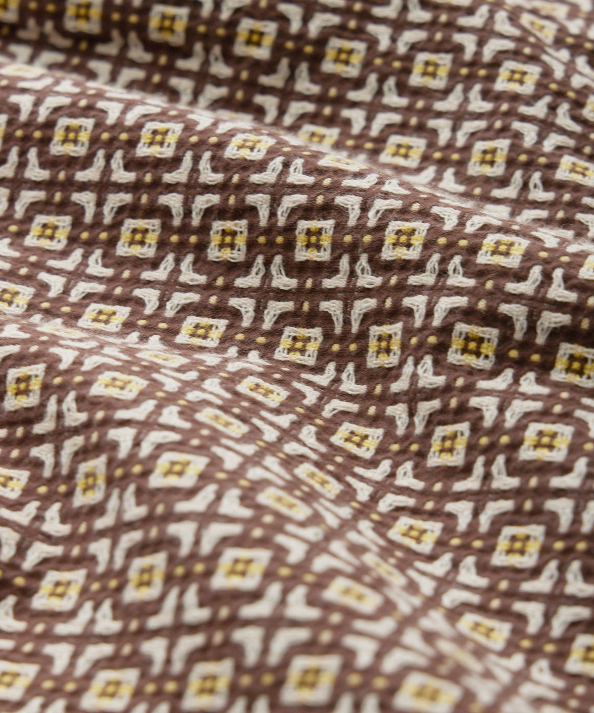 Todd Snyder Dobby Chore Shirt - Brown