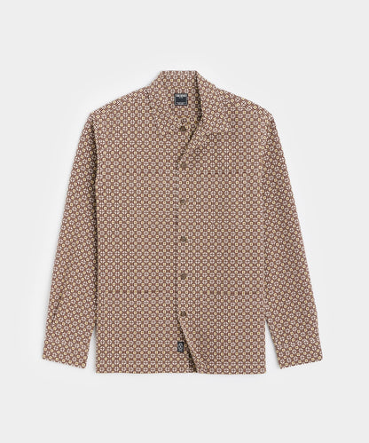 Todd Snyder Dobby Chore Shirt - Brown